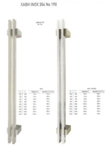 Λαβή INOX 304 Νο 190